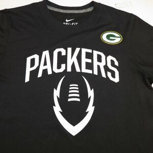 GREEN BAY PACKERS T SHIRT Sz S NFL FOOTBALL NIKE DRI FIT